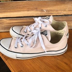 Converse All Star Sneakers Palest Pink 6.5 Good Condition